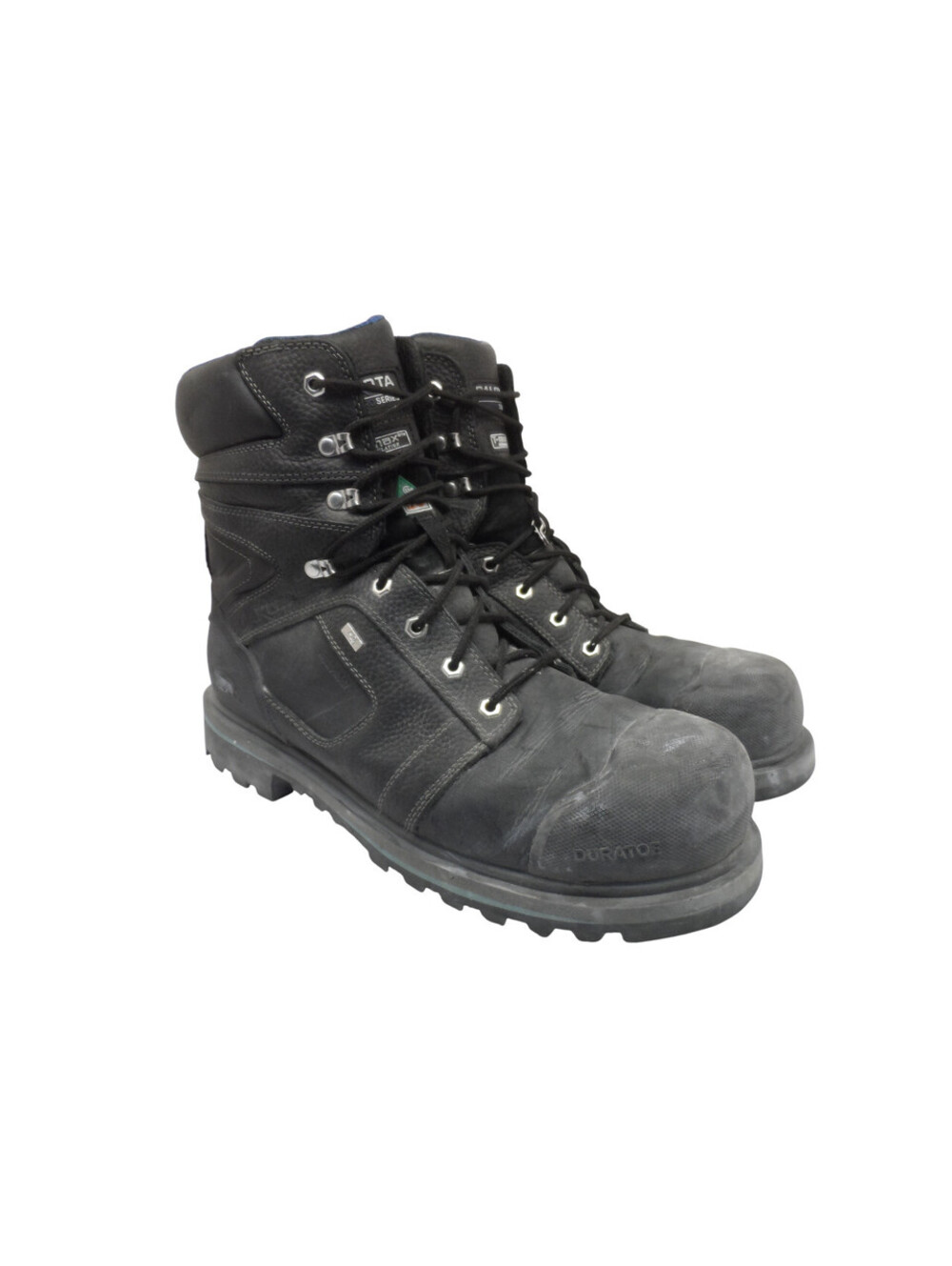 DAKOTA Men's 557 8" Viper STCP HD3 Vibram Work Boots Black Size 15M